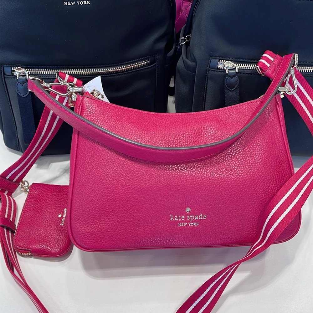 Kate Spade Rosie Shoulder Bag With Tech Attachment AirPod 
Renaissance Rosie
NWT - Picture 7 of 16